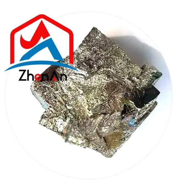 Retirez les lingots de ferro-vanadium