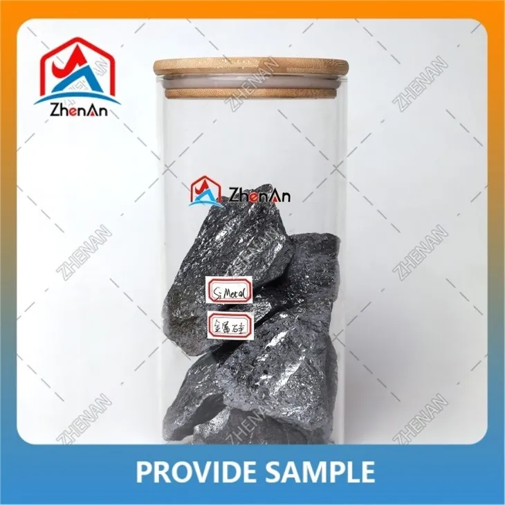 Bloc métallique de silicium de haute pureté à 99,99%