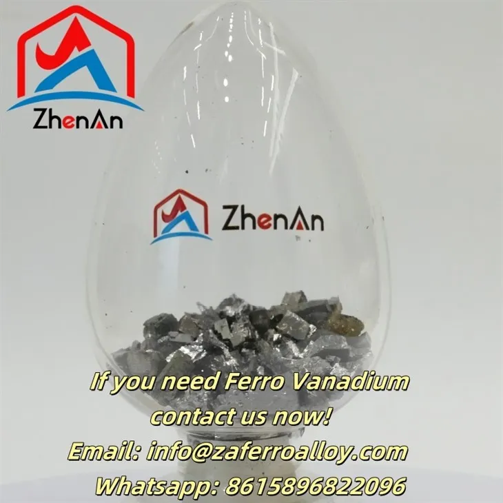 Additif d'alliage 50% Ferro Vanadium