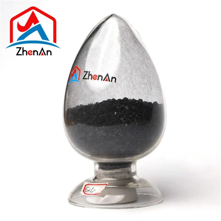 Grain de carbure de silicium noir F70