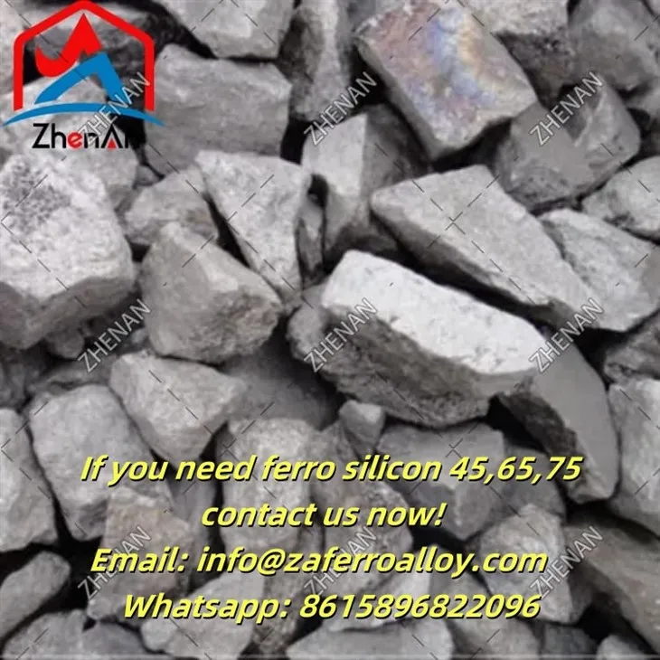 Alliage de ferrosilicium Ferro silicium 75 %