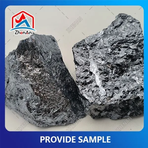 Morceau de métal Si de haute qualité-pour le raffinage de l'aluminium