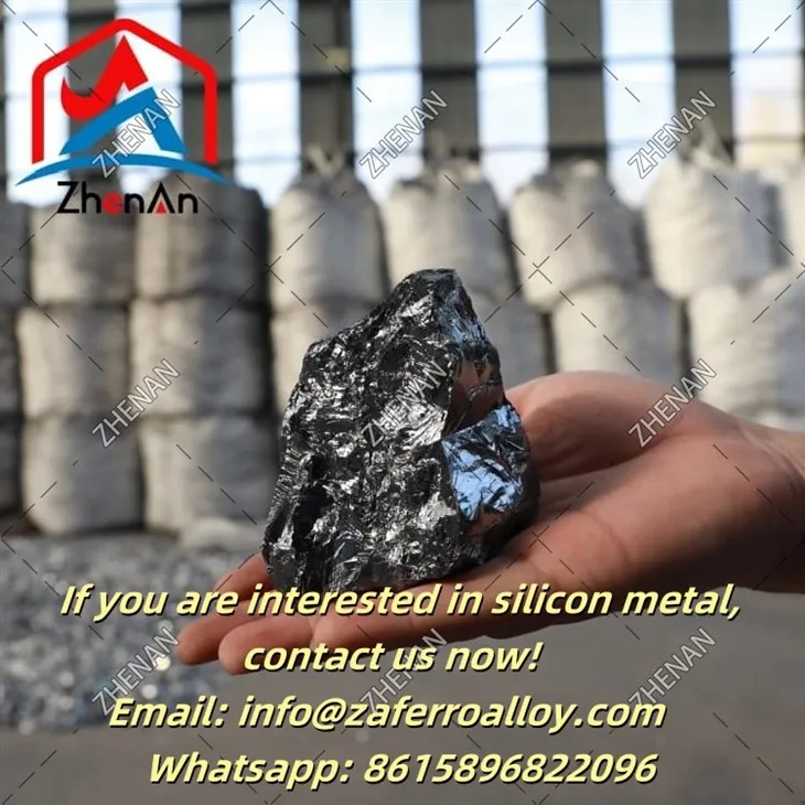 Silicium métal 1101 de haute pureté