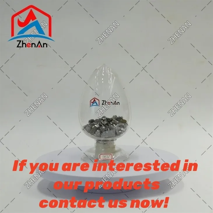 Haute pureté 50% ferrovanadium 10-50 mm