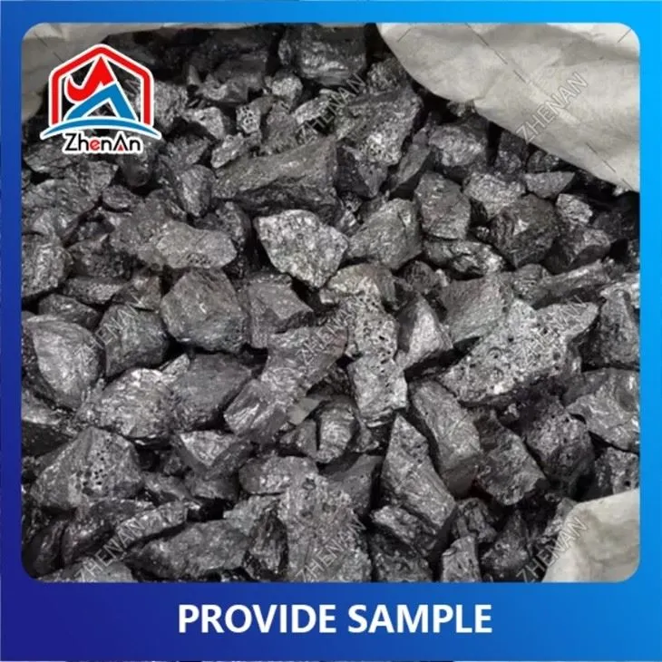 Morceau de métal Si pour la production et la fonderie d'alliages