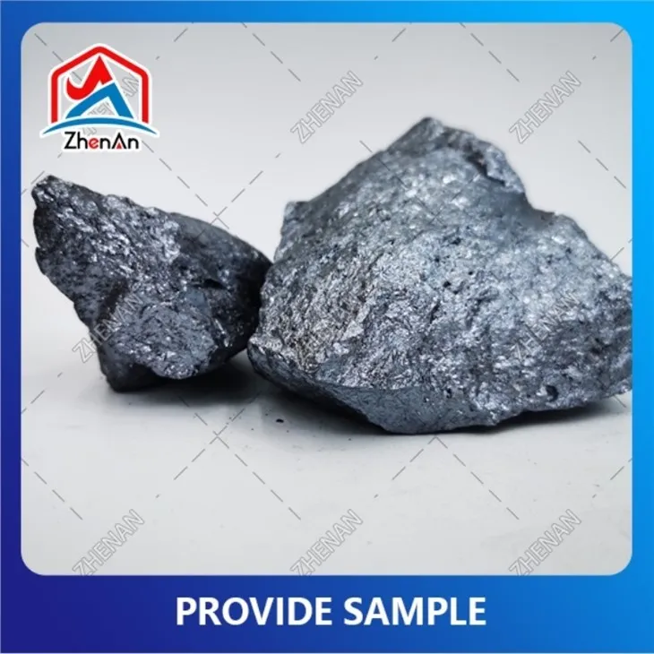 Morceau de silicium-métal 3303 pour le processus de désoxydation des alliages