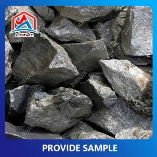 Taille 10-50 mm Additif métallique de haute pureté FeV80